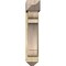Ekena Millwork Olympic Arts and Crafts Rough Sawn Bracket w/ Offset Brace, Douglas Fir, 8"W x 28"D x 40"H BKT0806X28X40OLY03RDF - alternate 4